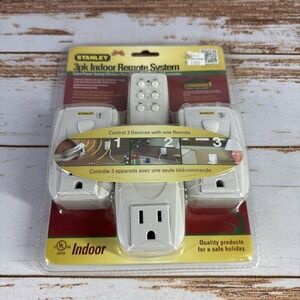 NEW SEALED Stanley Wireless Remote System 3 Pack 80 ft Range 56316 PK305